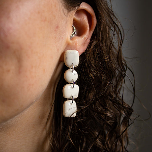 Faux Ceramics - oorhangers 2