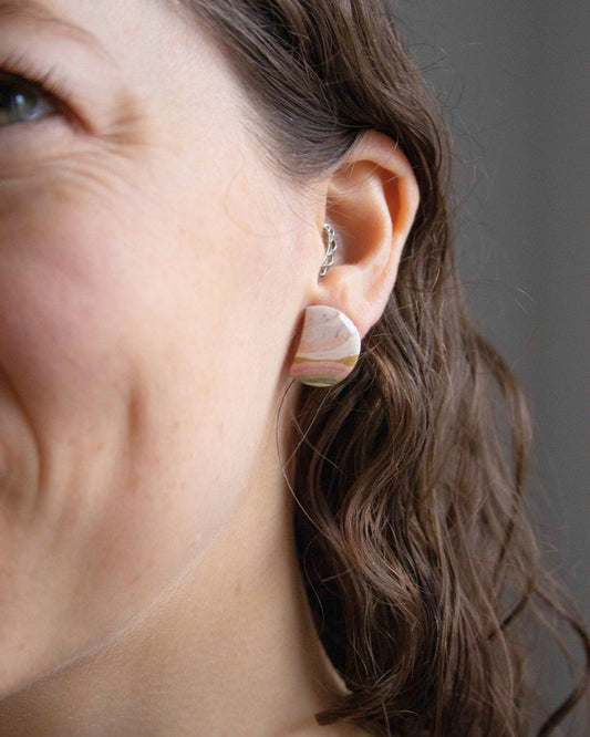 Alpine Sunset - oorknopjes 3