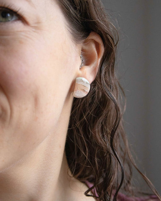 Alpine Sunset - oorknopjes 4