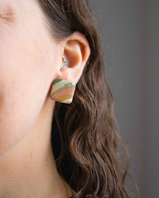 Alpine Sunset - oorknopjes 1