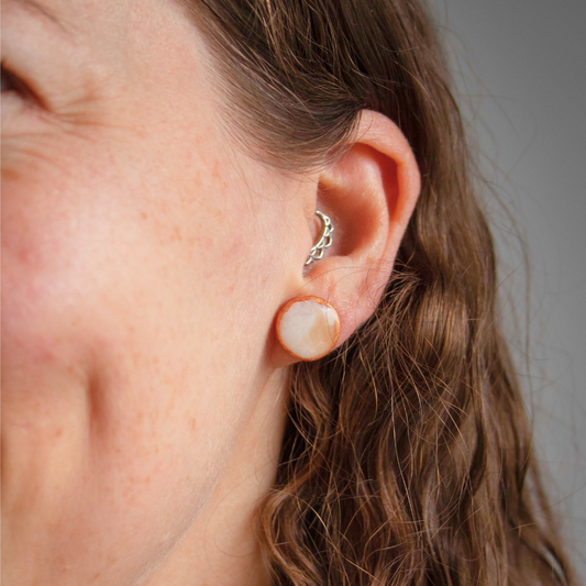 Autumn Bronze - oorknopjes 1