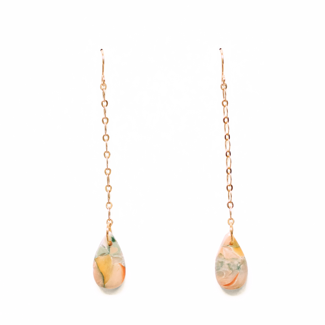Peachy Pastels - oorhangers 3