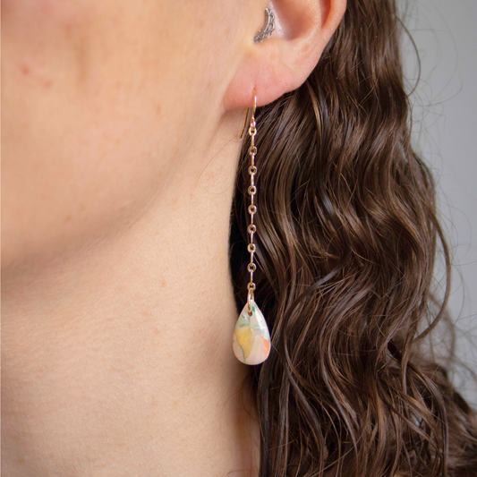 Peachy Pastels - oorhangers 3