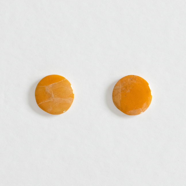 Summer Essentials - oorknopjes groot oranje