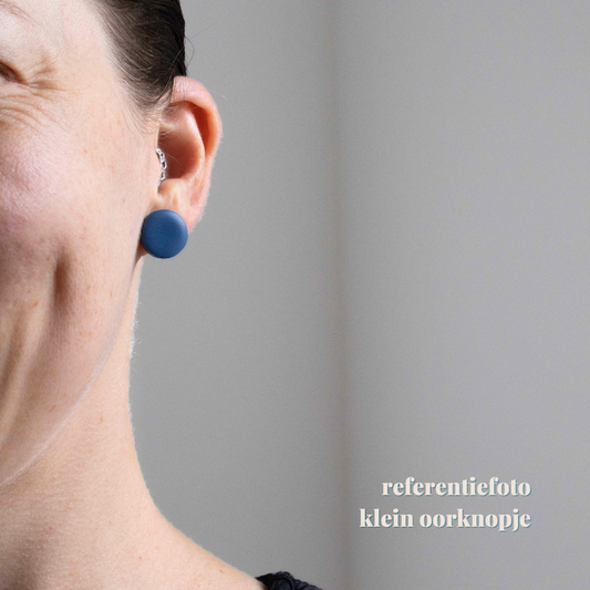Summer Essentials - oorknopjes klein turquiose blauw