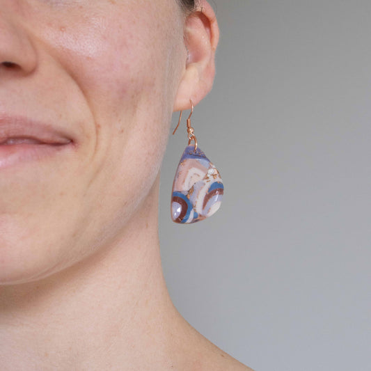 Autumn Blues - oorhangers 3