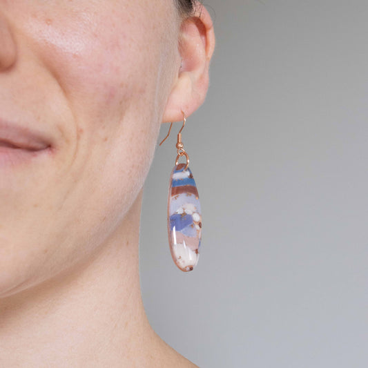 Autumn Blues - oorhangers 4