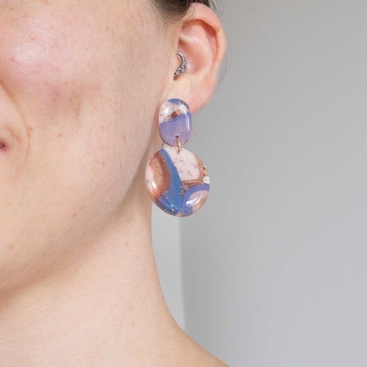 Autumn Blues - oorhangers 5