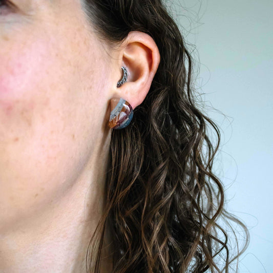 Coffee & Cream - oorknopjes 2