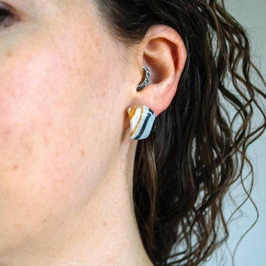 Coffee & Cream - oorknopjes 1