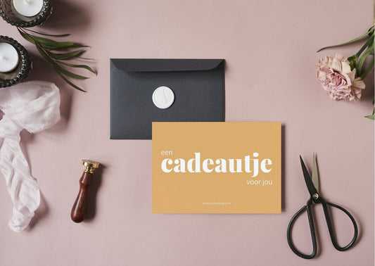 Fysieke cadeaubon - € 50