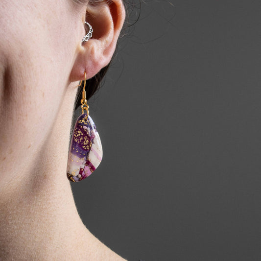 Raspberry Rainbow - oorhangers 6