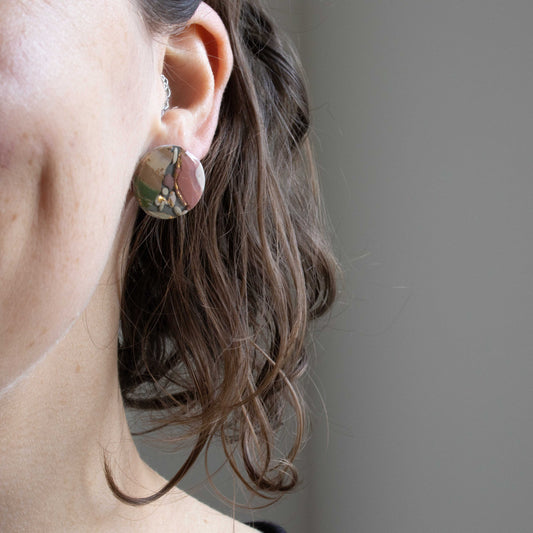 Geodes - oorknopjes 1