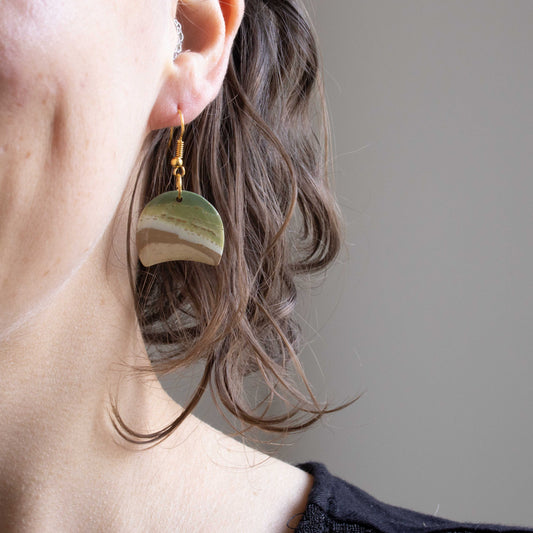 Geodes - oorhangers 6