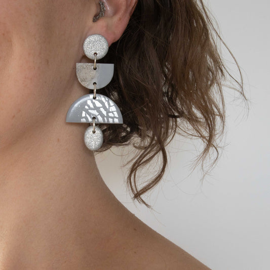 Grey Stone - oorhangers 3