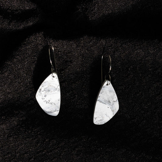 White Marble - oorhangers 5