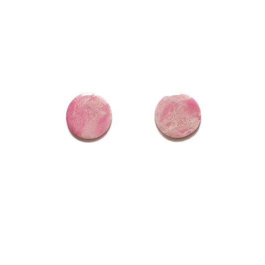 Summer Essentials - oorknopjes groot roze