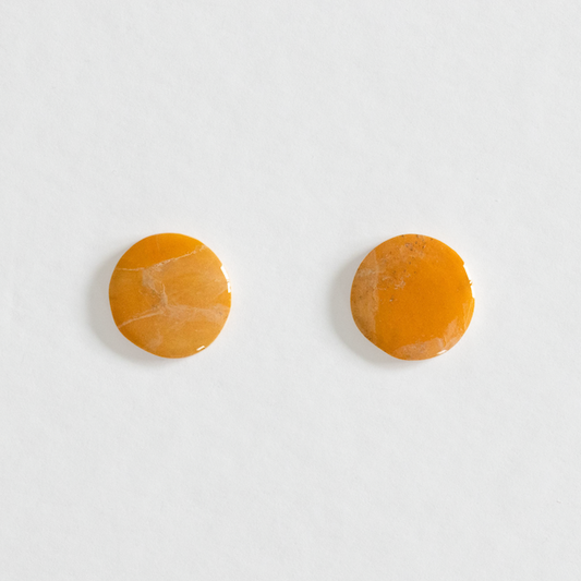 Summer Essentials - oorknopjes groot oranje