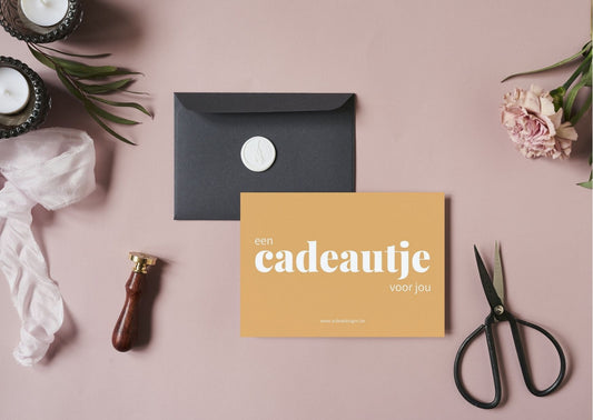 Fysieke cadeaubon - € 40