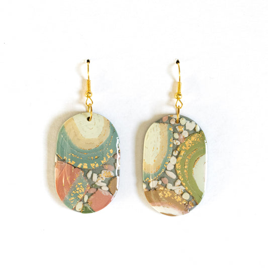 Geodes - oorhangers 1