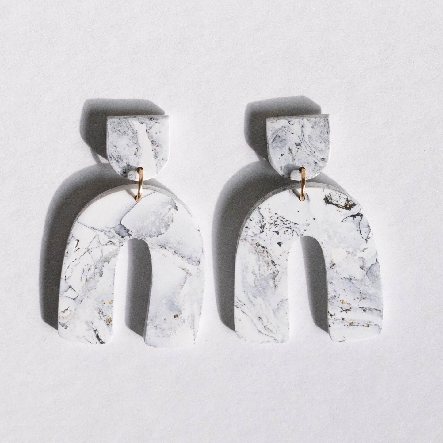 White Marble - oorhangers 6