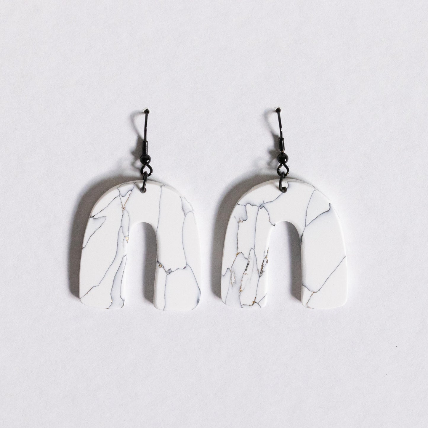 White Marble - oorhangers 8