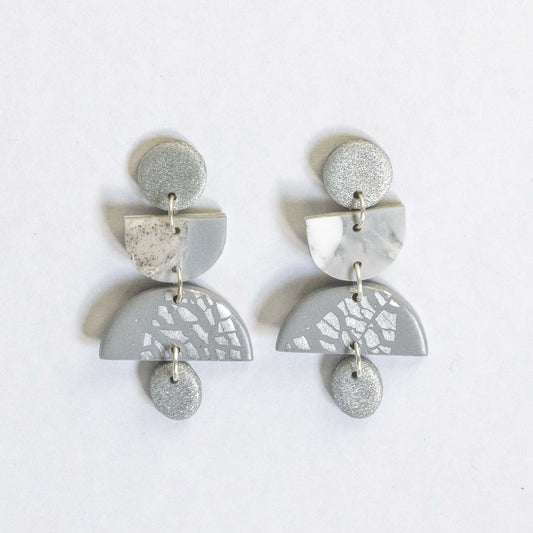 Grey Stone - oorhangers 3