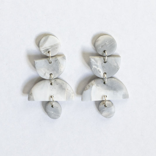 Grey Stone - oorhangers 2