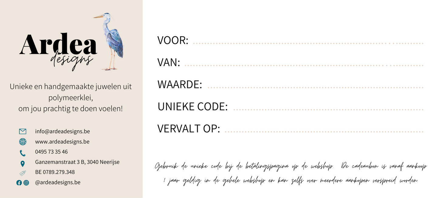 Digitale Cadeaubon