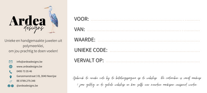 Digitale Cadeaubon